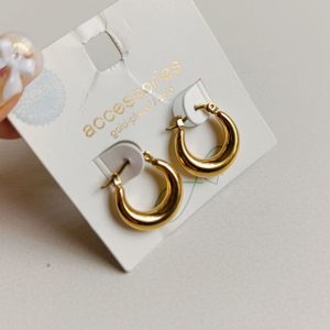 گوشواره حلقه ای استیل کد 450