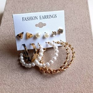 پک گوشواره مروارید کد 448