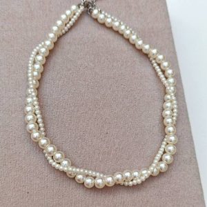 گردنبند مدوارید دولاین توهم کد 277